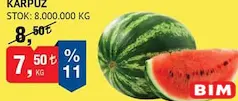 KARPUZ KG fiyat ve kampanya bilgisi